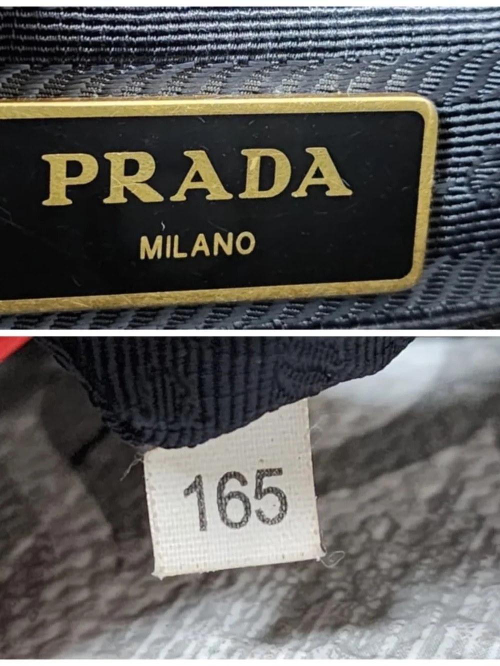 Authentic PRADA Baltico Saffiano And Soft Calfskin Leather Small Satchel Bag Bla - Picture 3 of 12